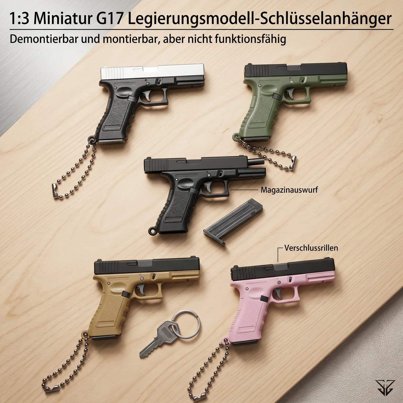 WilcoCarry™ Taktischer Schlüsselanhänger